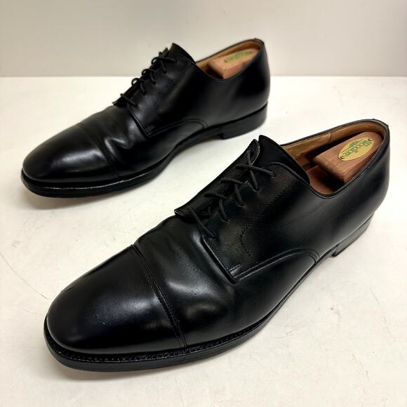 Crockett & Jones x Peal & Co. x Brooks Brothers Black Cap Toe Derby Last 324 13 main image 4